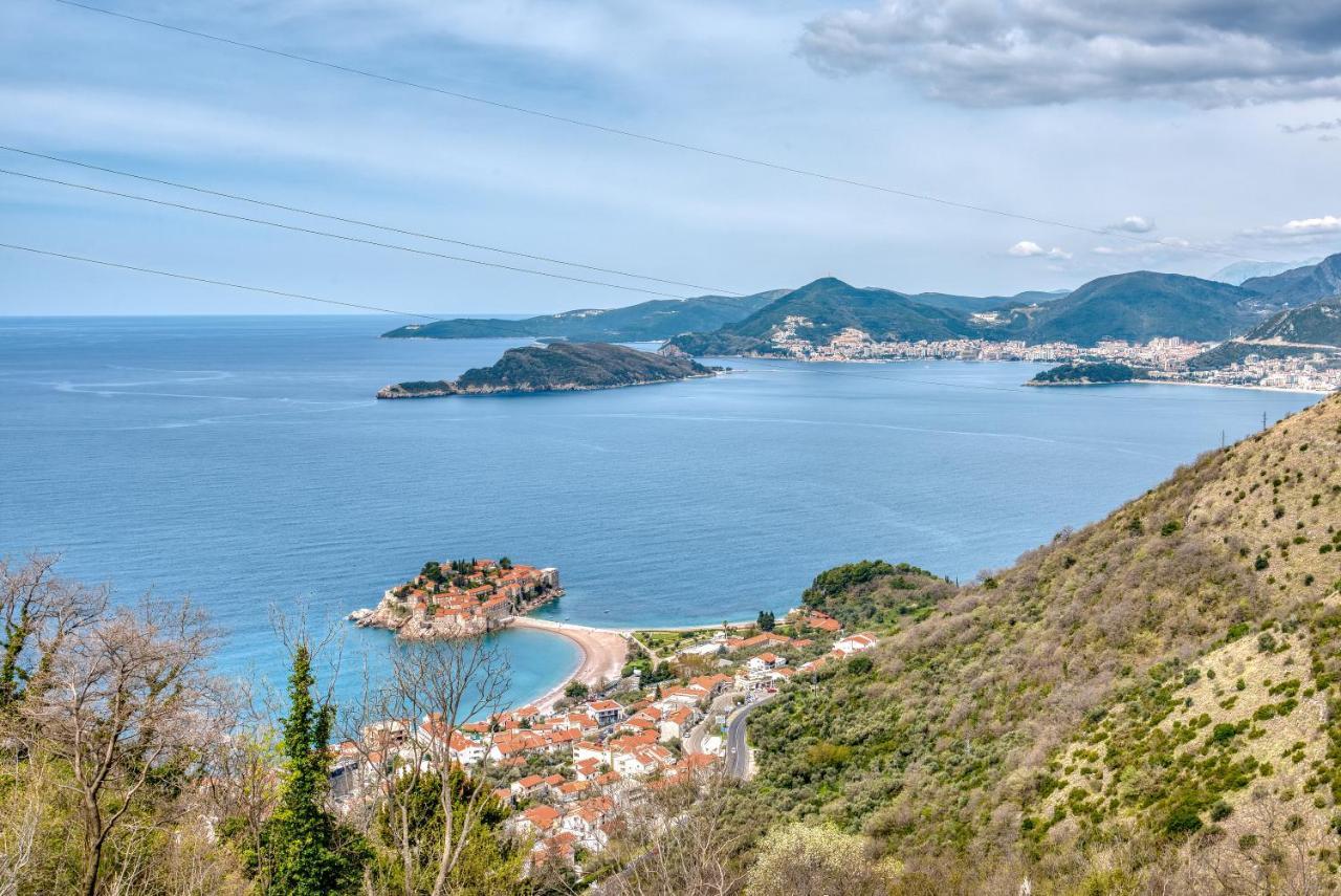 Quercus Residences Apartments Sveti Stefan Eksteriør bilde