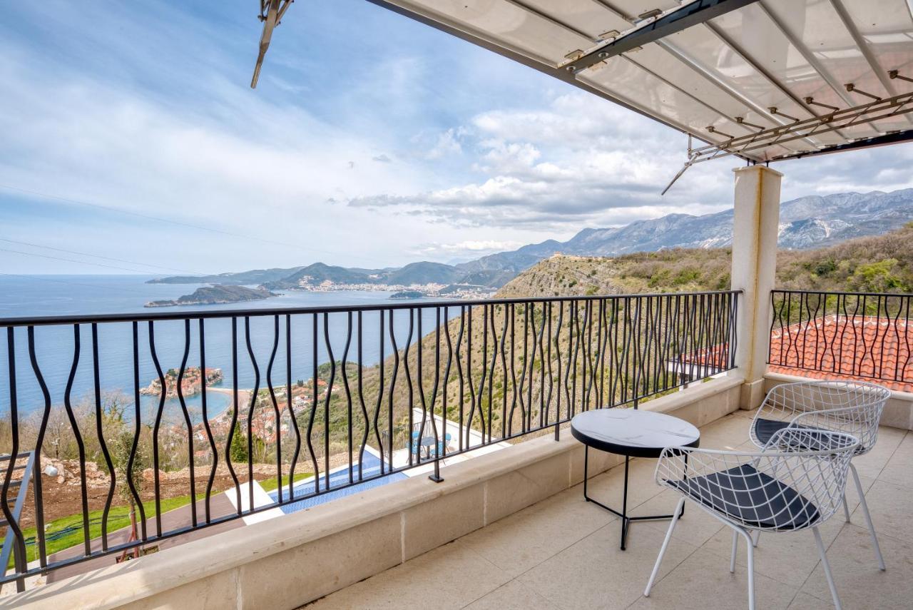 Quercus Residences Apartments Sveti Stefan Eksteriør bilde