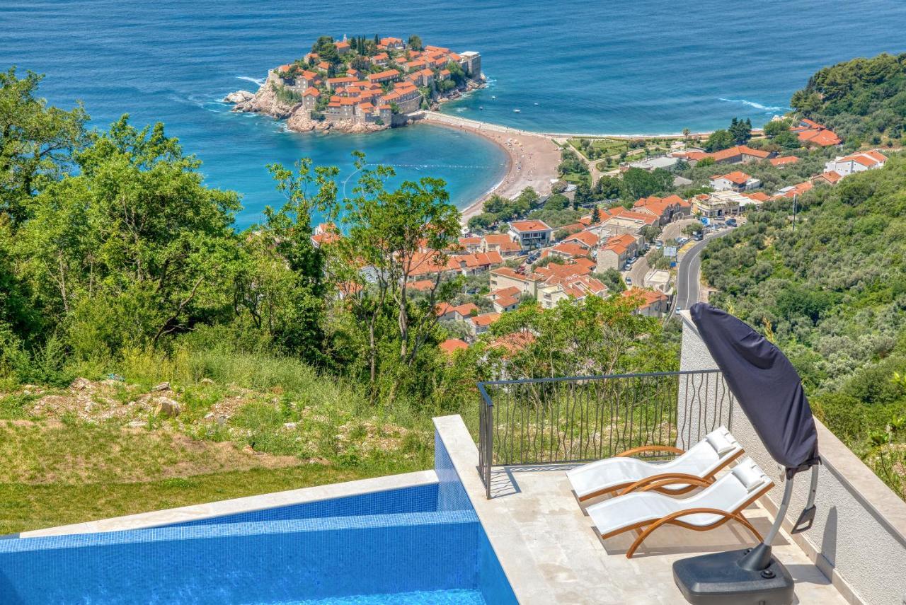 Quercus Residences Apartments Sveti Stefan Eksteriør bilde