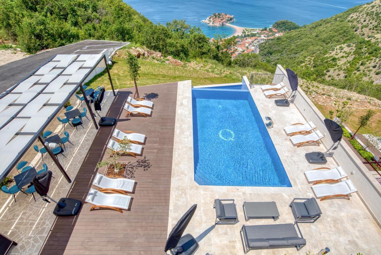 Quercus Residences Apartments Sveti Stefan Eksteriør bilde
