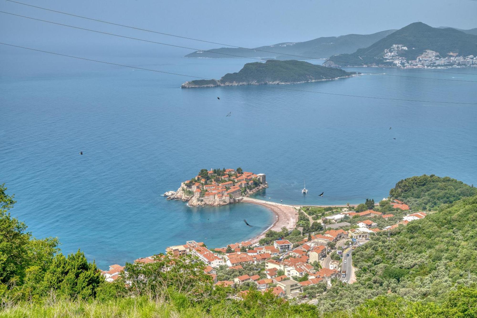 Quercus Residences Apartments Sveti Stefan Eksteriør bilde