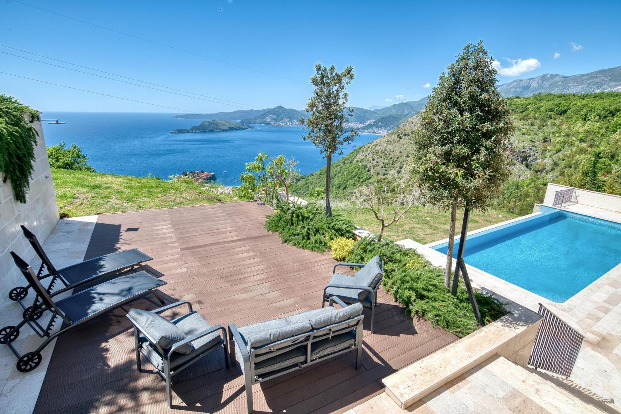 Quercus Residences Apartments Sveti Stefan Eksteriør bilde