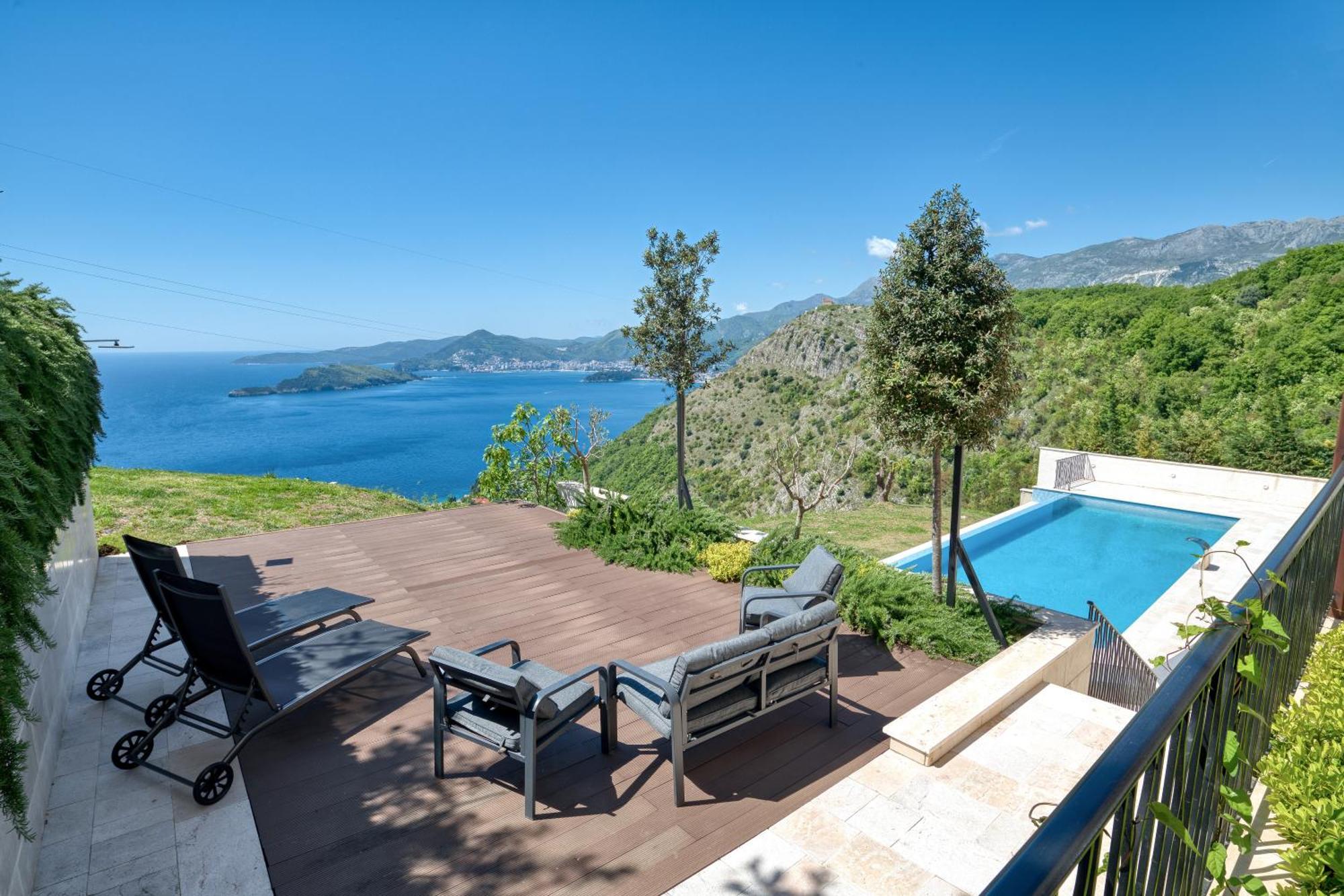 Quercus Residences Apartments Sveti Stefan Eksteriør bilde